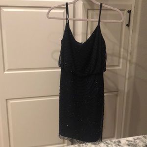 Short Navy Dress !